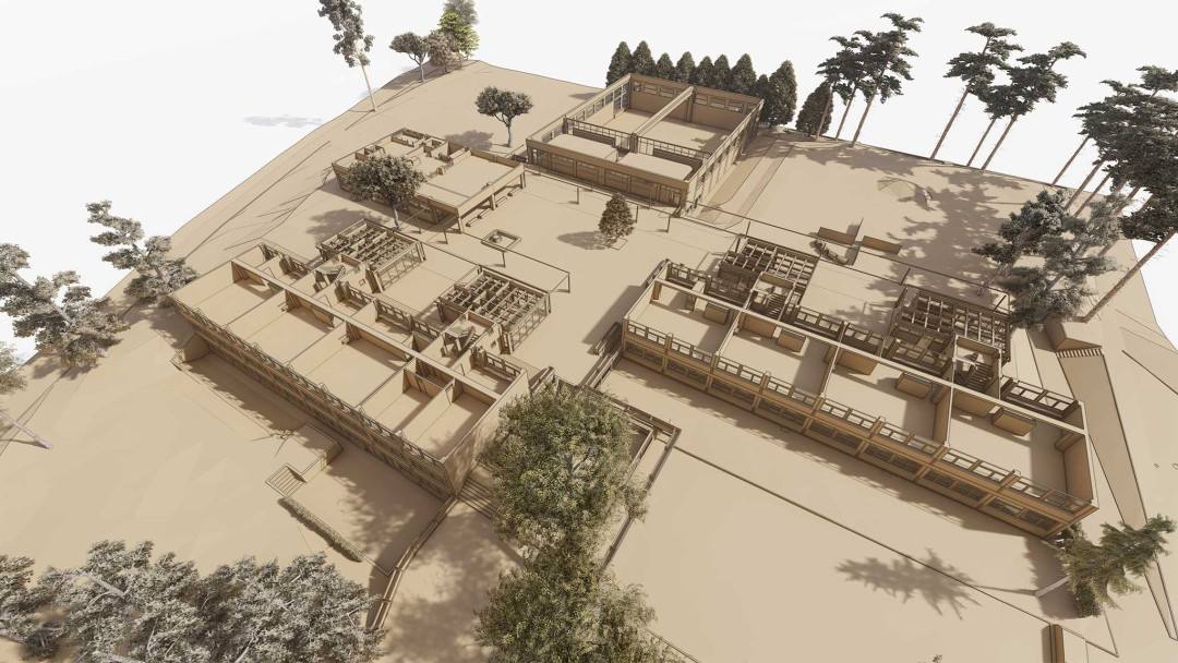 Winterthur. Umbau Schulhaus Steinacker. 3D-BIM-Grundriss. ING PLUS