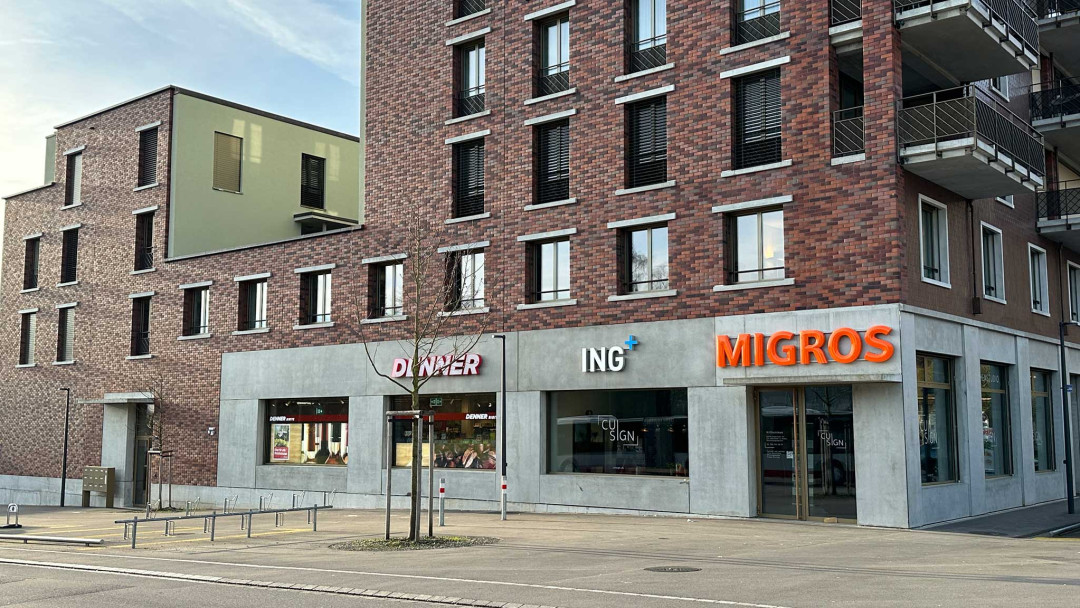 ING PLUS. Büro heute in Winterthur Dättnau