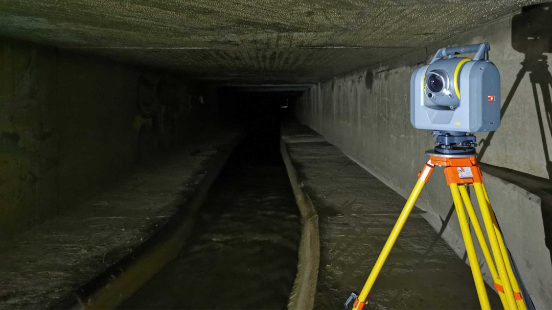 SH Power Schaffhausen. Kanal Vermessung. ING PLUS