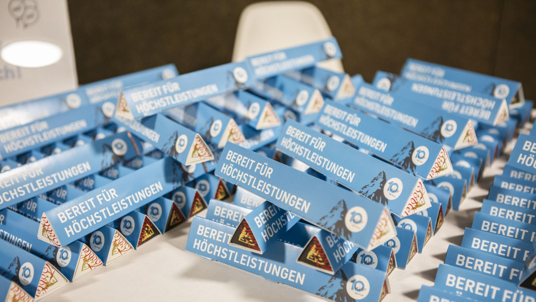 10 Jahre ING PLUS. Toblerone