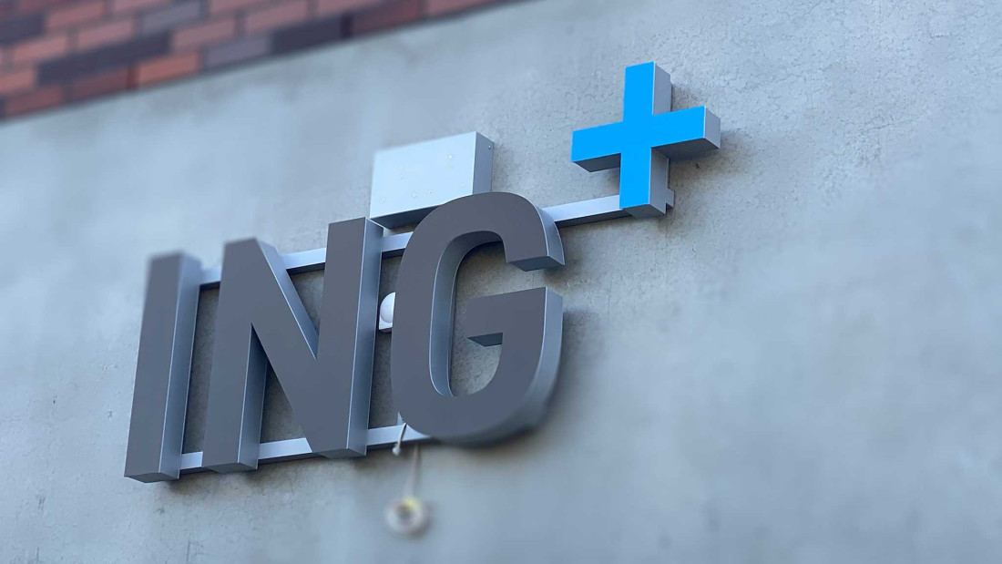 Umzug. ING PLUS. Ziegeleiplatz 2 in Winterthur. Logo