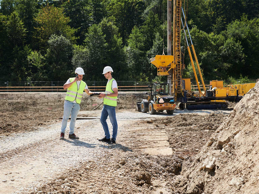 Bauleitung. Tiefbau. Projektierung. ING PLUS