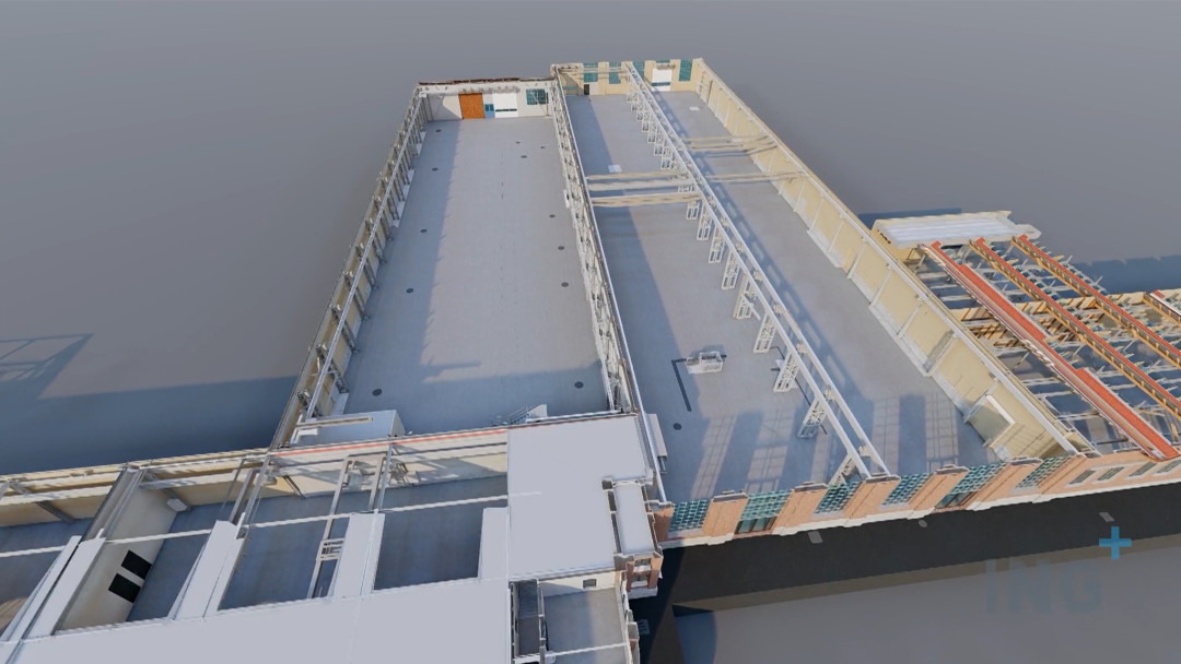 Winterthur, Sulzer Lokstadt. 3D-Grundriss. ING PLUS