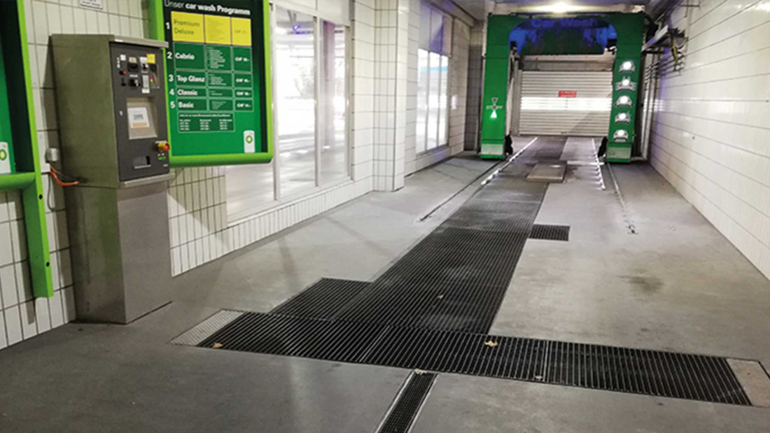 Fotos Regensdorf Kanalsanierung Einkaufszentrum. Tiefbau. ING PLUS