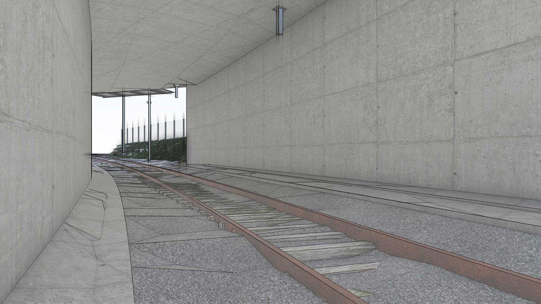 3D-Modell Unterführung. Wil SG. ING PLUS