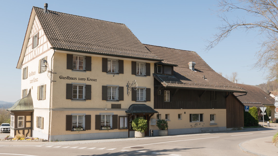 Warth. Thurgau. Gebäudevermessung Gasthaus zum Kreuz. ING PLUS