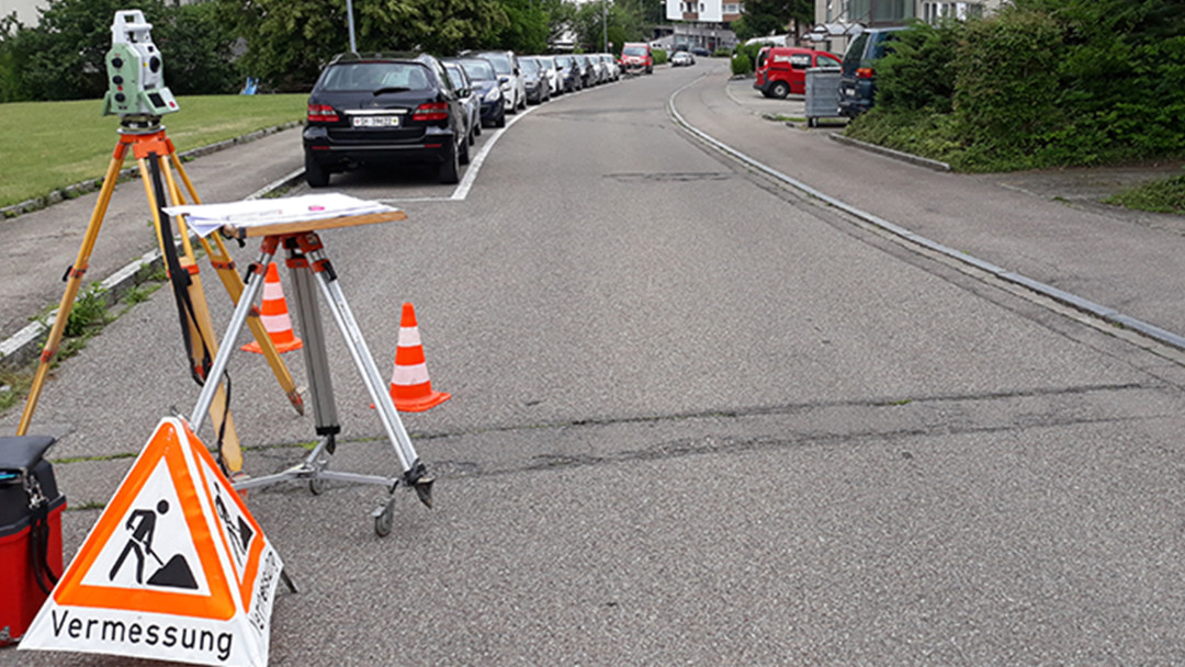 Georeferenzierte Aufnahme der Schächte. ING PLUS