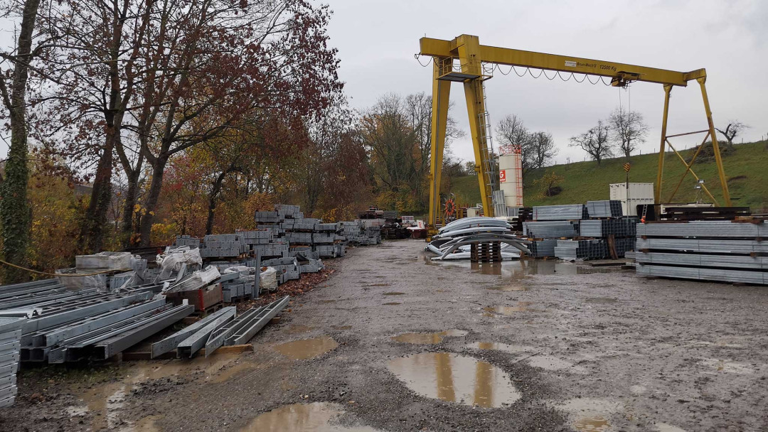 Projektleitung Tiefbau. Werkleitungsplanung Lagerplatz. ING PLUS