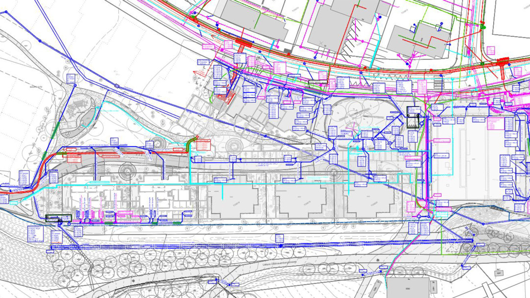Ausführungsplan. Überbauung am Ziegeleiplatz. ING PLUS