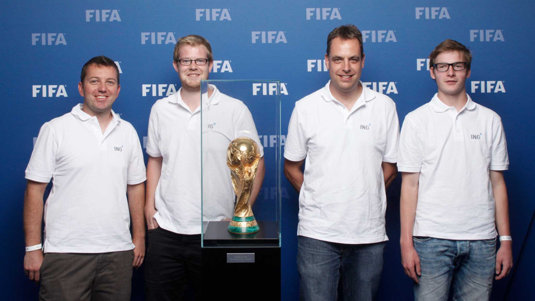 Zürich. FIFA Fussballmuseum. Weltmeister ING PLUS