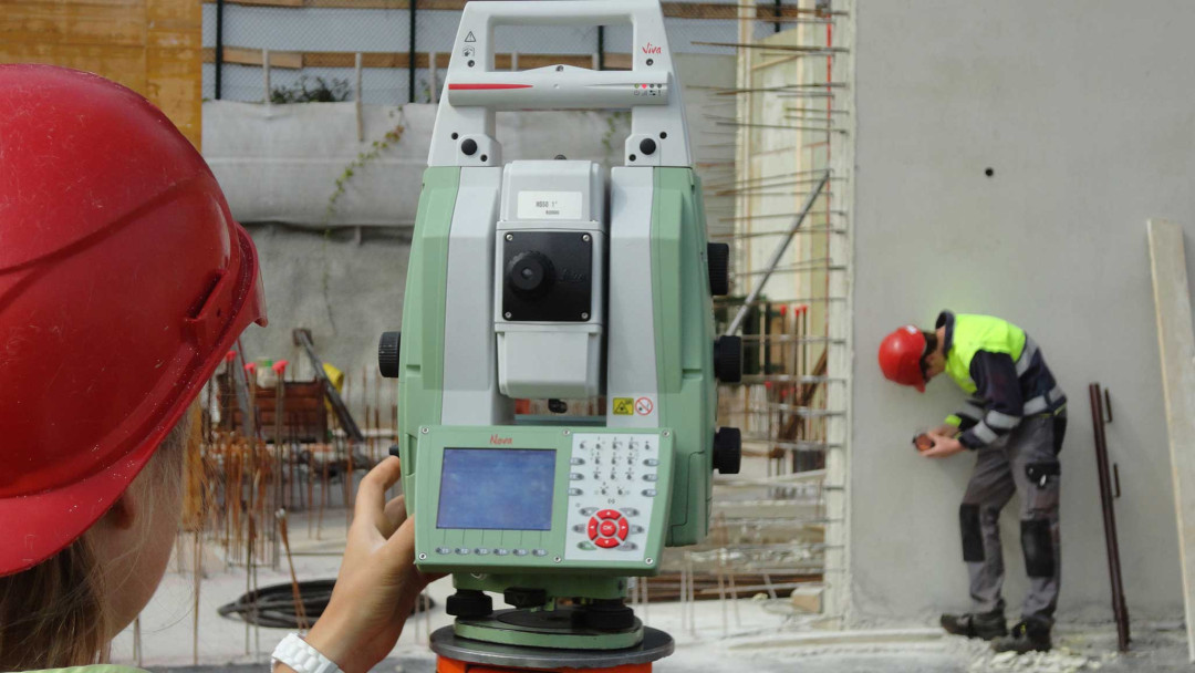 Winterthur. Werk3. Bauabsteckung Meterriss. ING PLUS