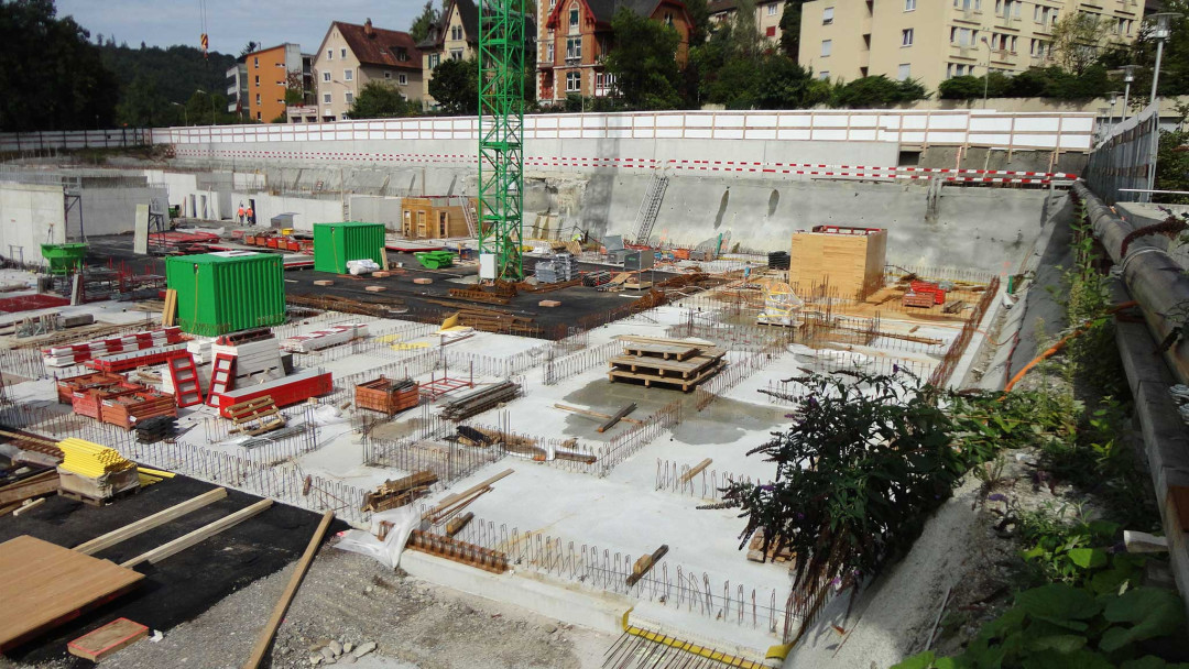 Winterthur. Werk3. Baugrubenüberwachung. ING PLUS