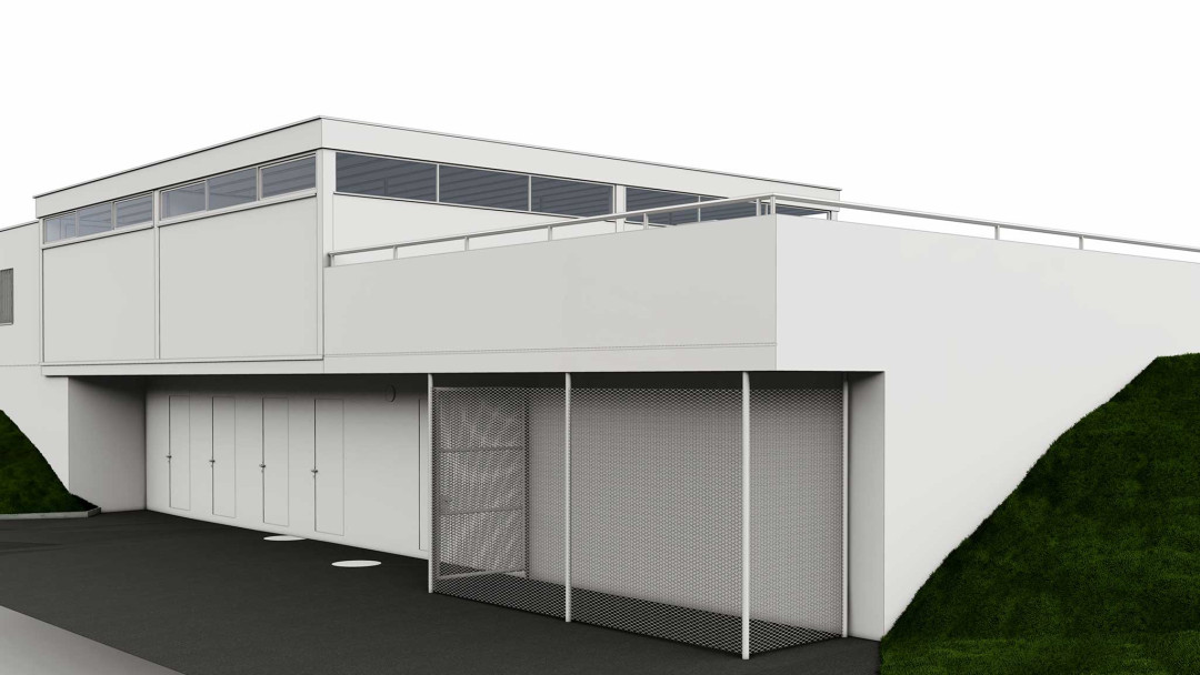 3D-Modellierung Schwimmbad Oetwil am See. ING PLUS
