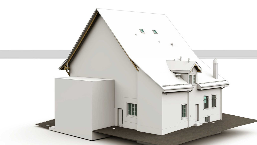 Winterthur. 3D-Modell. ING PLUS