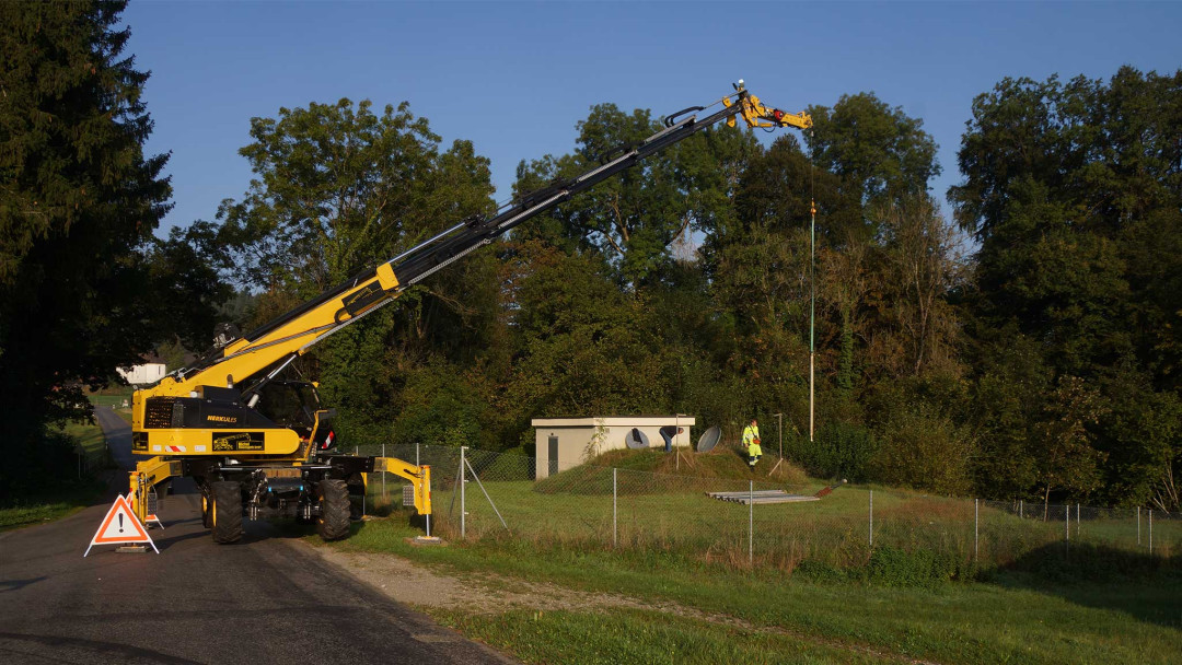 Matzingen. Grundwasserpumpe Unterhalt. ING PLUS