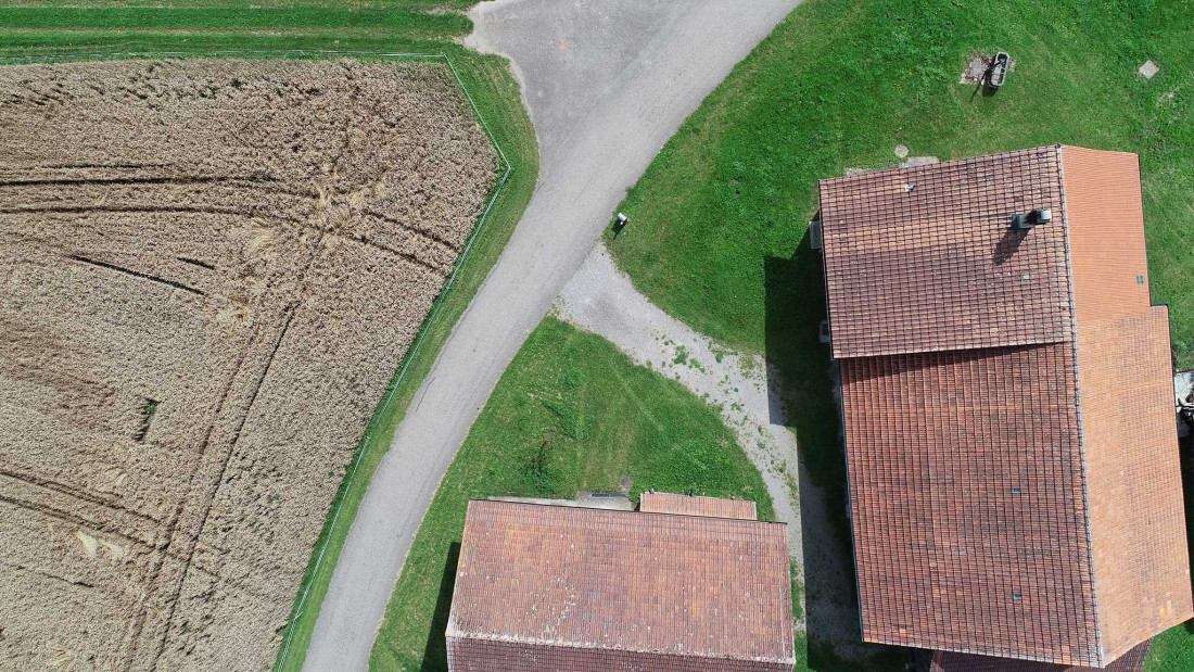 Fotos Orthofoto aus Drohnenvermessung. ING PLUS