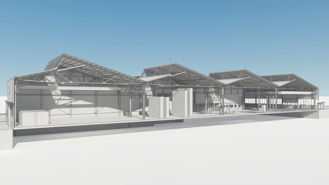 Weinfelden TG. Debrunner Acifer. 3D-Modellierung. ING PLUS