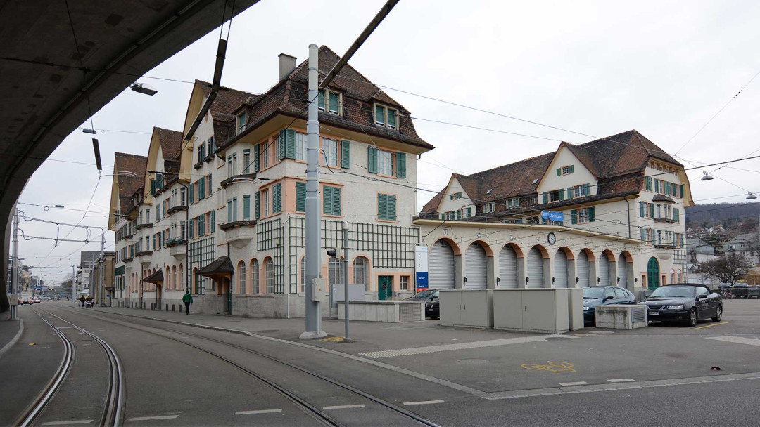 Tramdepot Zürich. Gebäudevermessung. ING PLUS