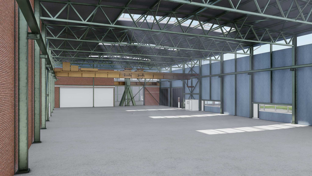 Birsfelden BL, Debrunner Acifer 3D-Lagerhalle, ING PLUS