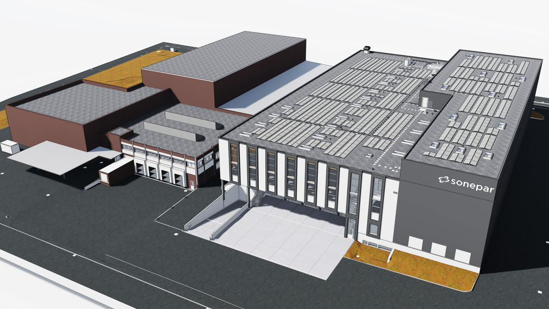 Wallisellen ZH. Sonepar Industrie. 3D-Modellierung. ING PLUS