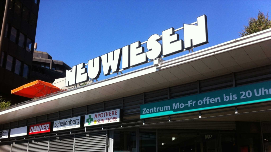 Gebäudevermessung Einkaufszentrum Neuwiesen. ING PLUS