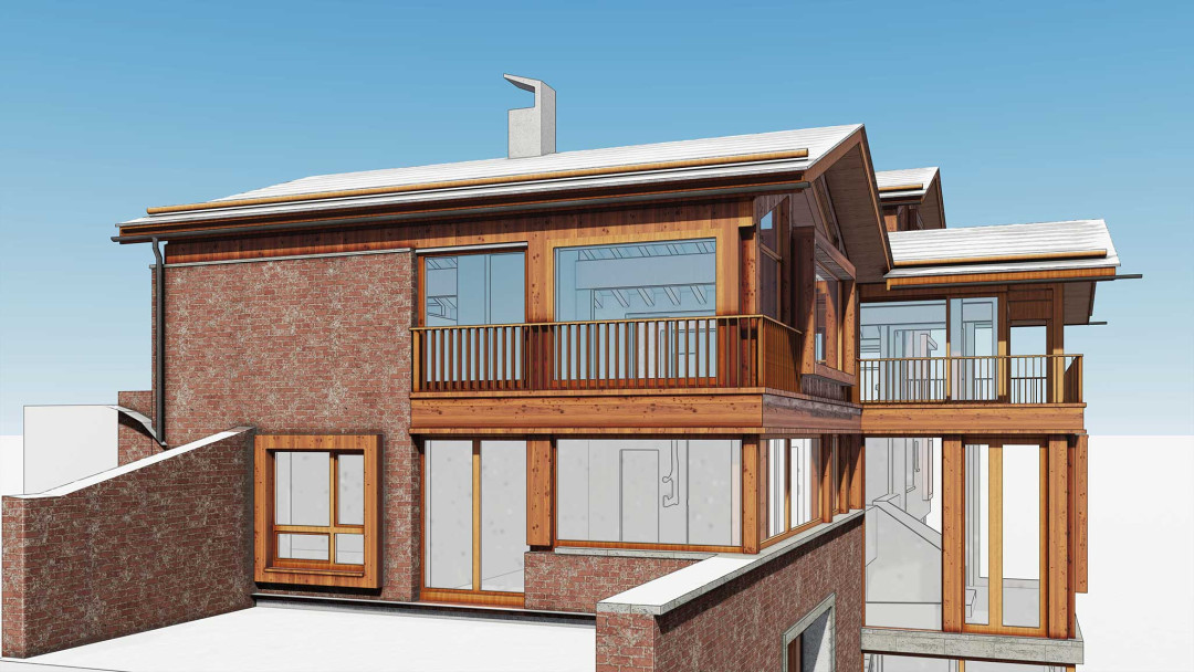 Villa Cesa Saluti GR, 3D Modellierung, Gebäudeaufnahme, ING PLUS