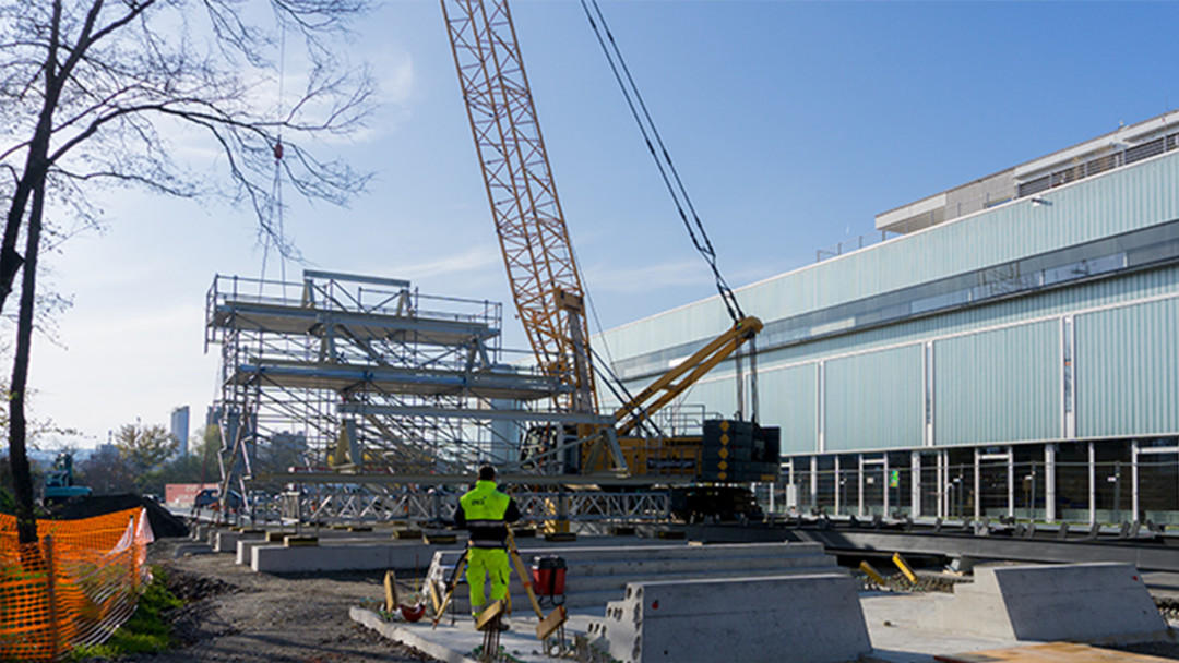 Technorama-Park Vermessung. ING PLUS