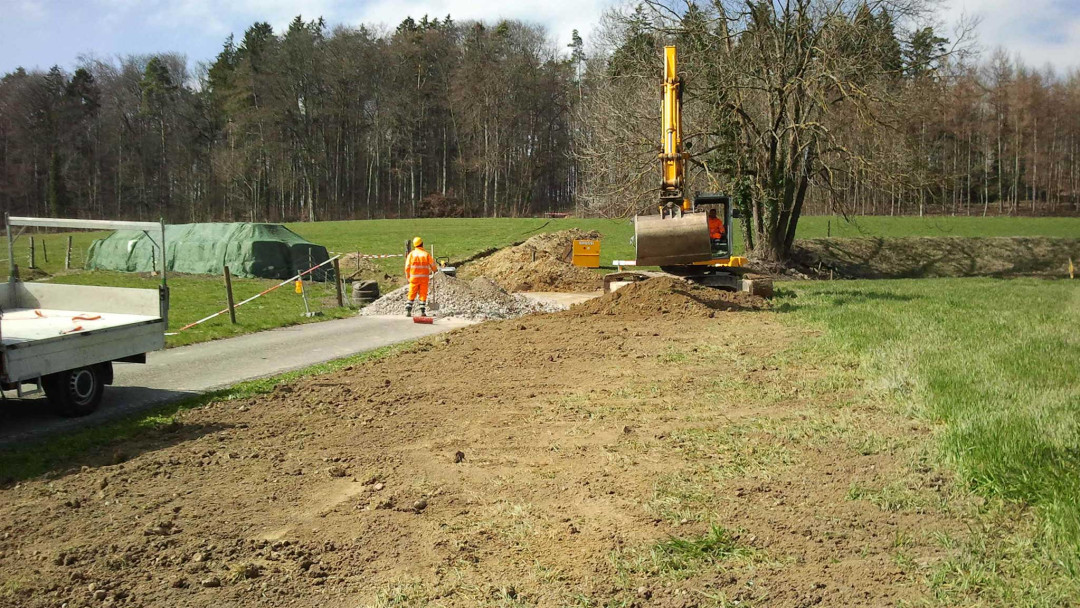 Neftenbach. Werkleitungskoordination Quellwasserleitung. ING PLUS