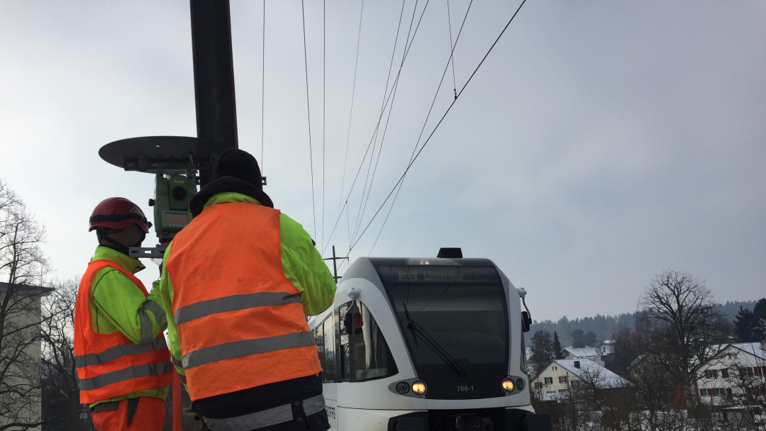 Überwachungsmessungen in Winterthur. INGPLUS